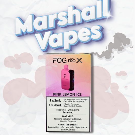 Buy Fog Pro X Vape in Abbotsford – New High Puff Disposable with Local Delivery