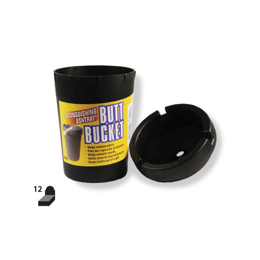 Butt Bucket Ashtray – Self-Extinguishing Design