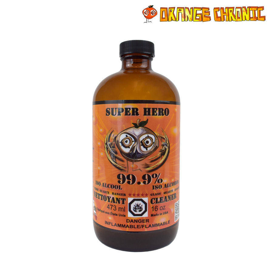 Orange Chronic Super Hero Glass Cleaner – 16oz (Glass Bottle)