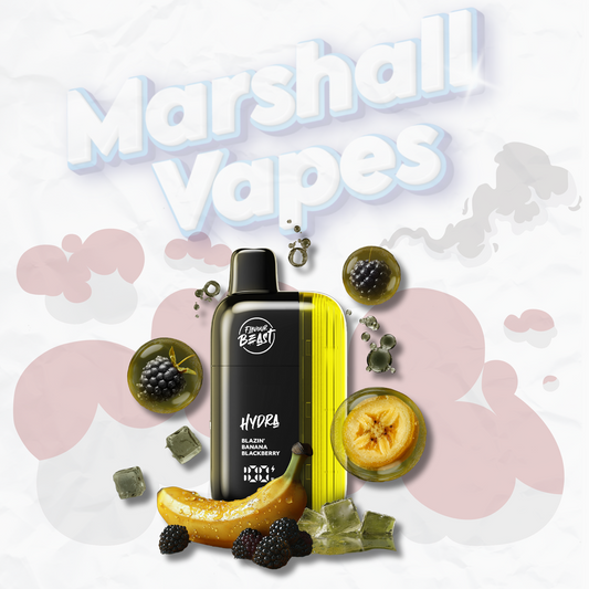 Flavour Beast Hydra 18k Disposable - Blazin Banana Blackberry