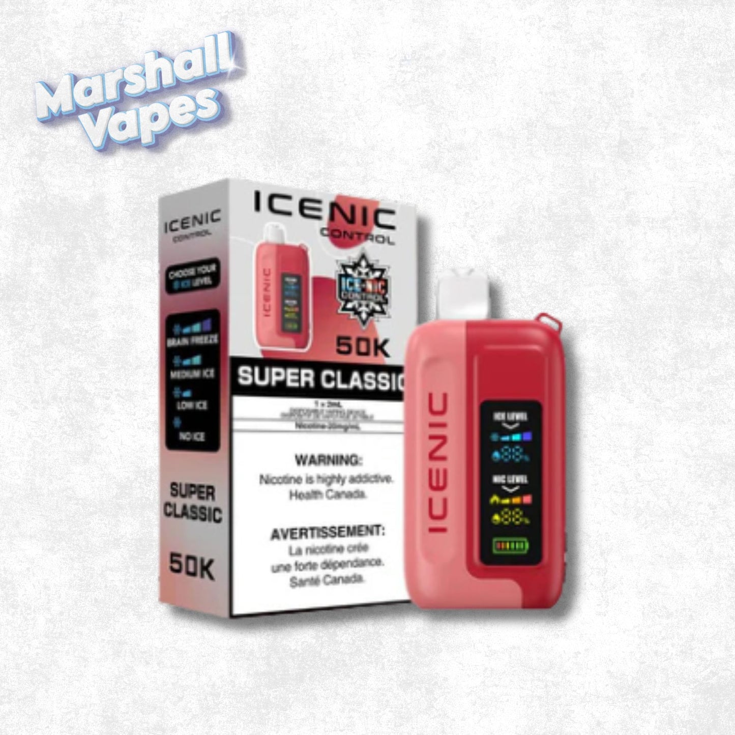 ICE NIC Control Disposable – Super Classic