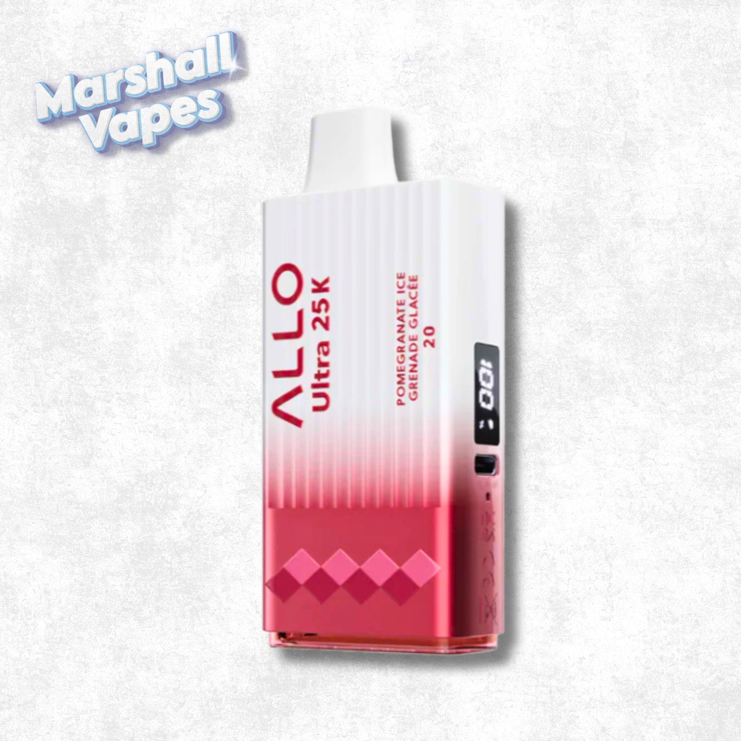 ALLO Ultra 25K – Pomegranate Ice (25,000 Puffs)
