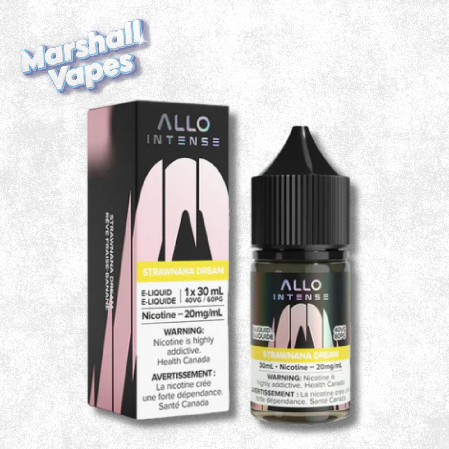 ALLO Intense E-liquid - Strawnana Dream