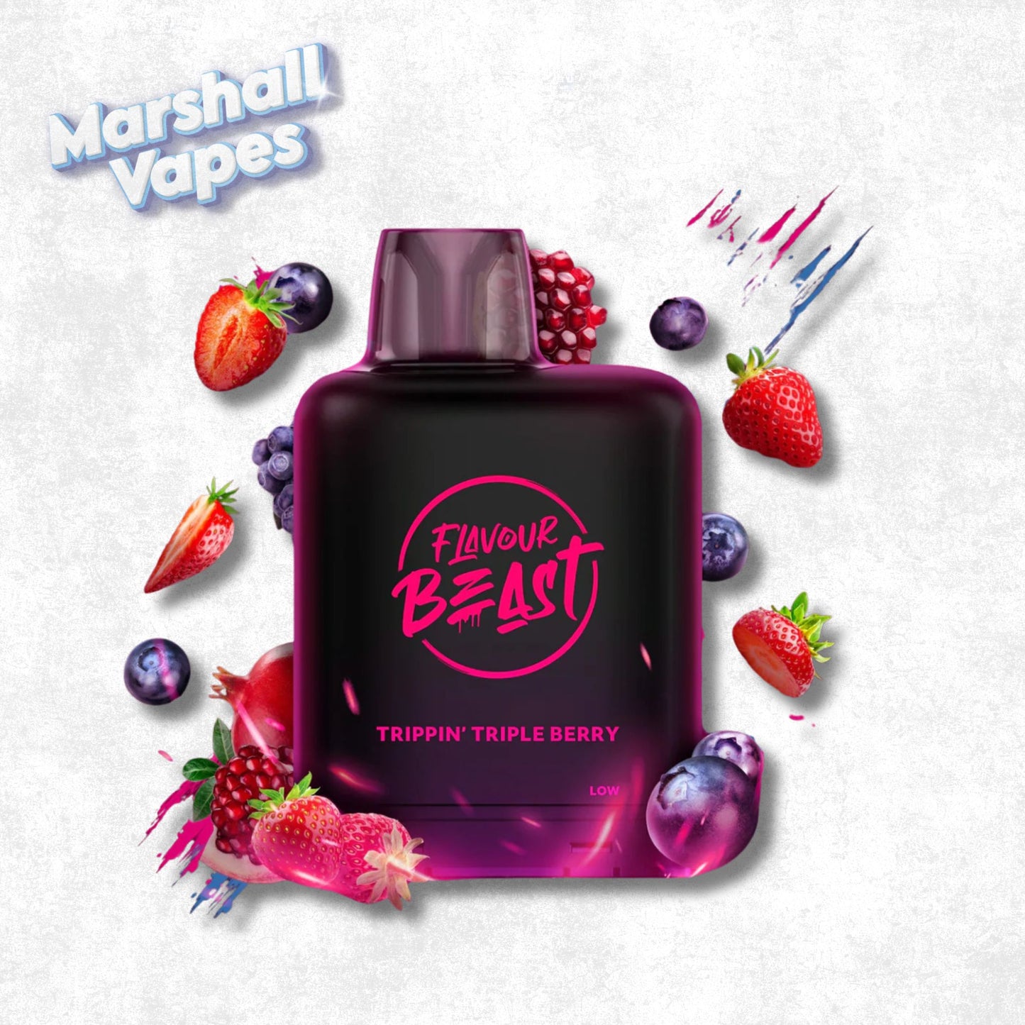 Flavour Beast G2 Level X – Trippin Triple Berry (32,000 Puffs)