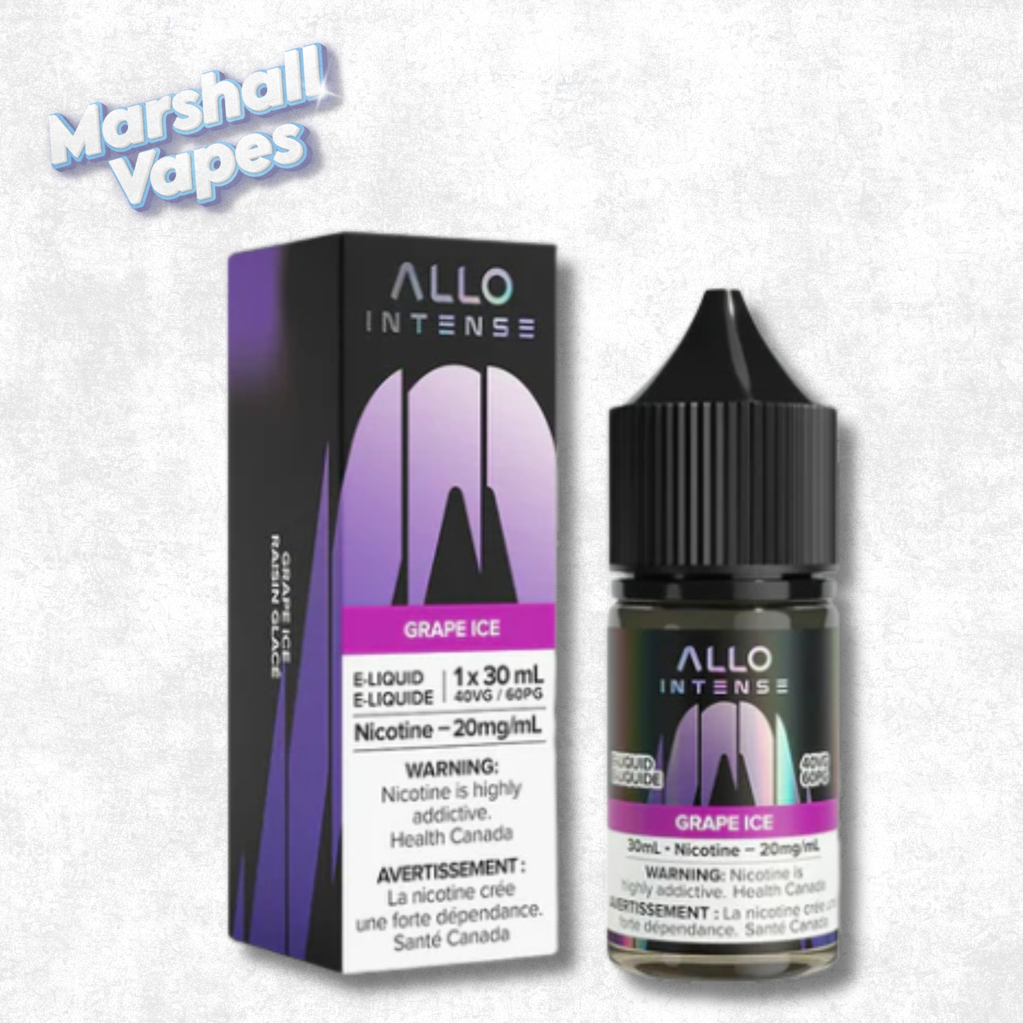 ALLO Intense E-liquid - Grape Ice