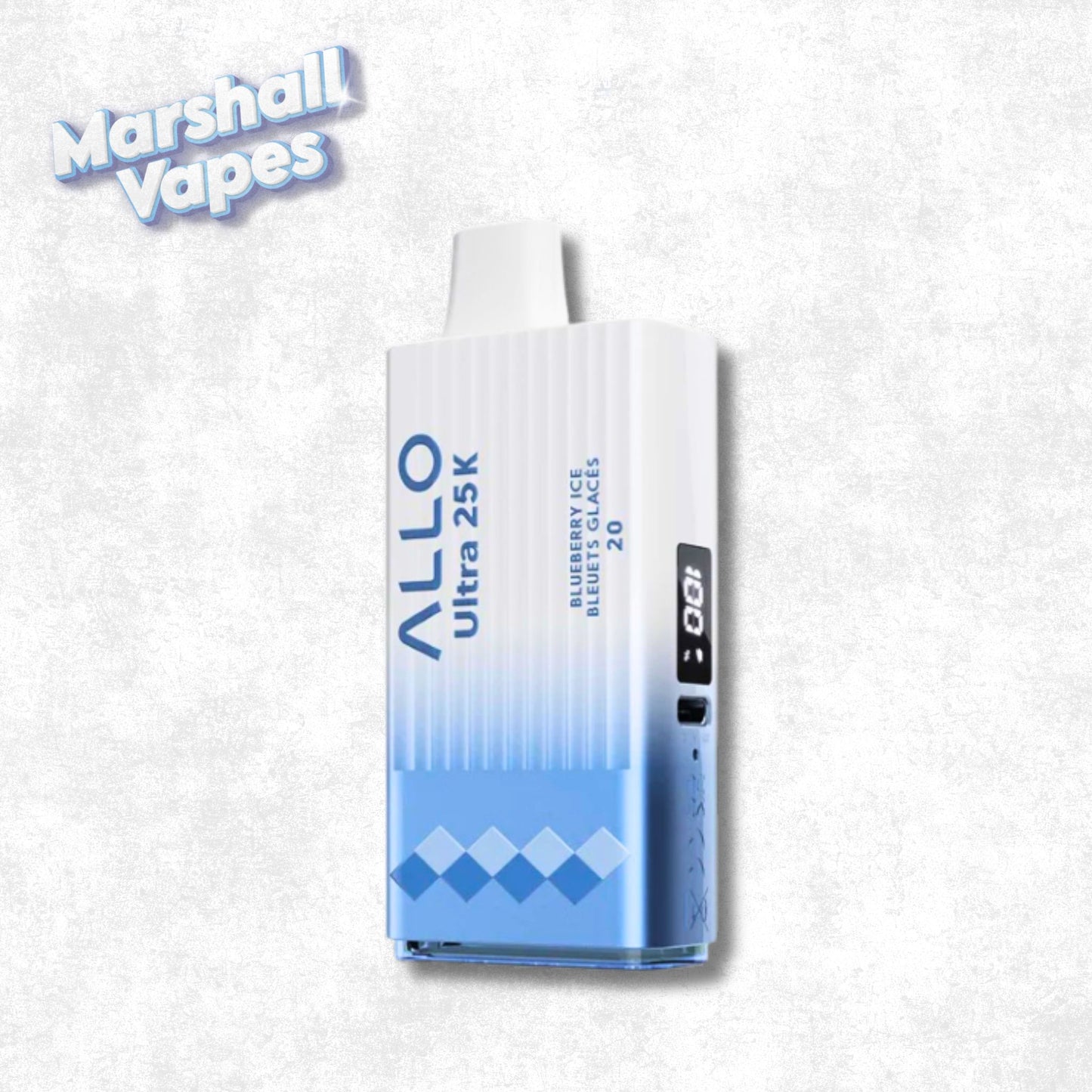 ALLO Ultra 25K – Blueberry Ice (25,000 Puffs)