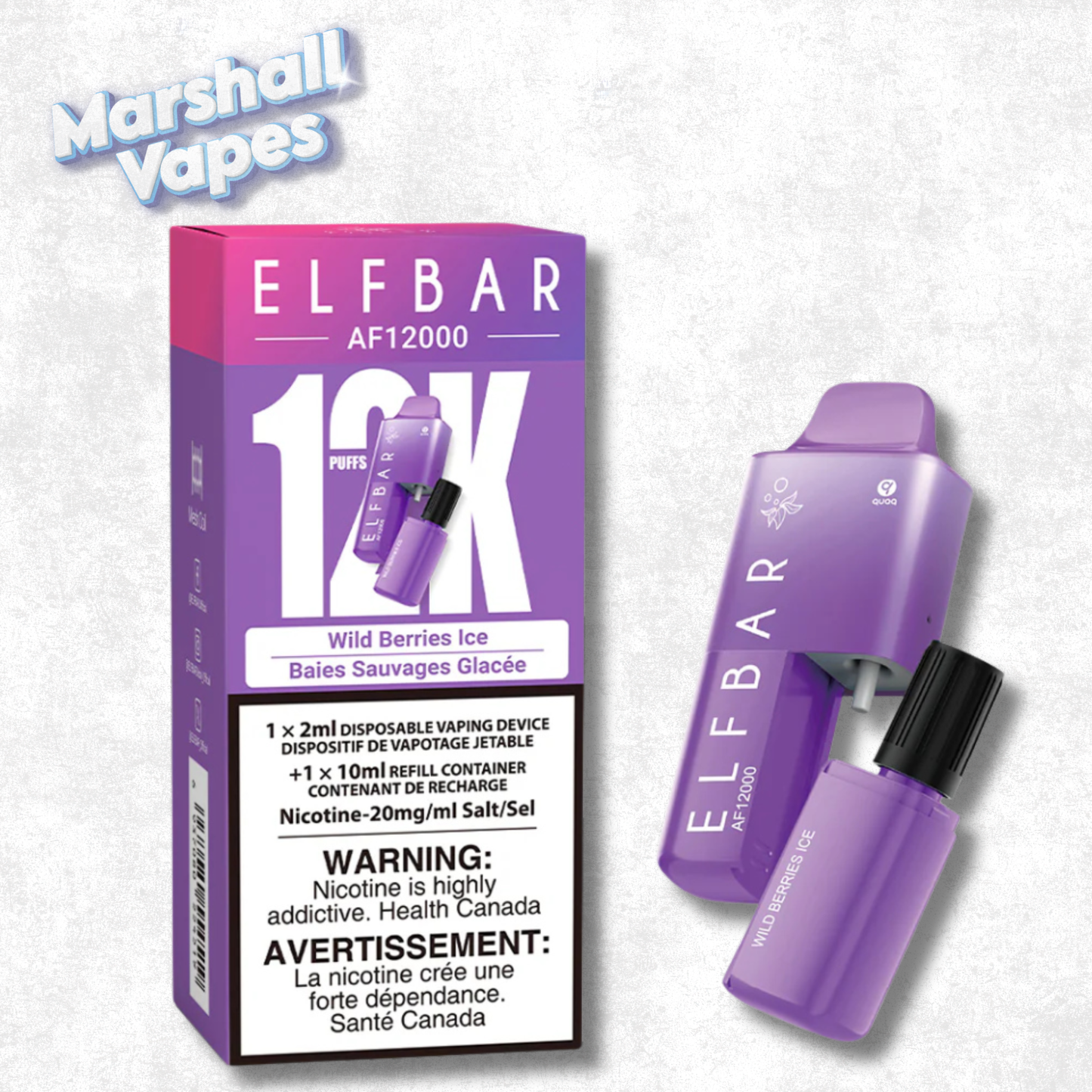 ElfBar 12K Disposable - Wild Berries Ice