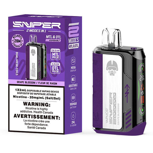 Sniper Disposable - Grape Blossom