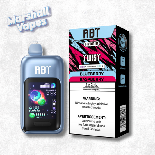 ABT TWIST Disposable – Blueberry & Raspberry (32,000 Puffs)