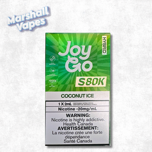 Joy Go Disposable – Coconut Ice (80,000 Puffs)