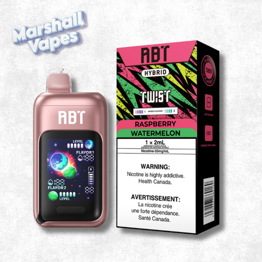 ABT TWIST Disposable – Raspberry & Watermelon (32,000 Puffs)
