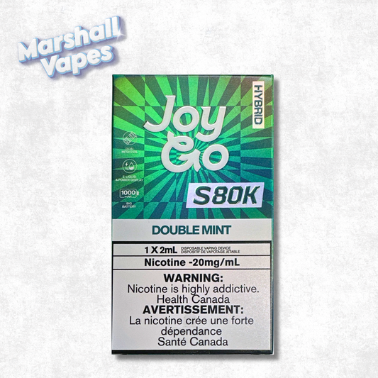 Joy Go Disposable – Double Mint (80,000 Puffs)