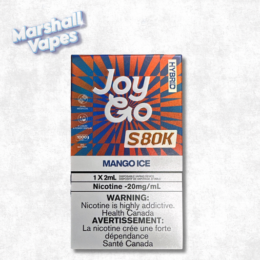 Joy Go Disposable – Mango Ice (80,000 Puffs)
