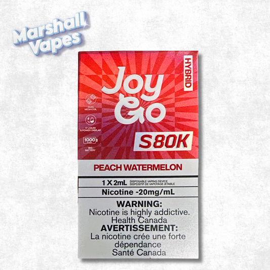 Joy Go Disposable – Peach Watermelon (80,000 Puffs)