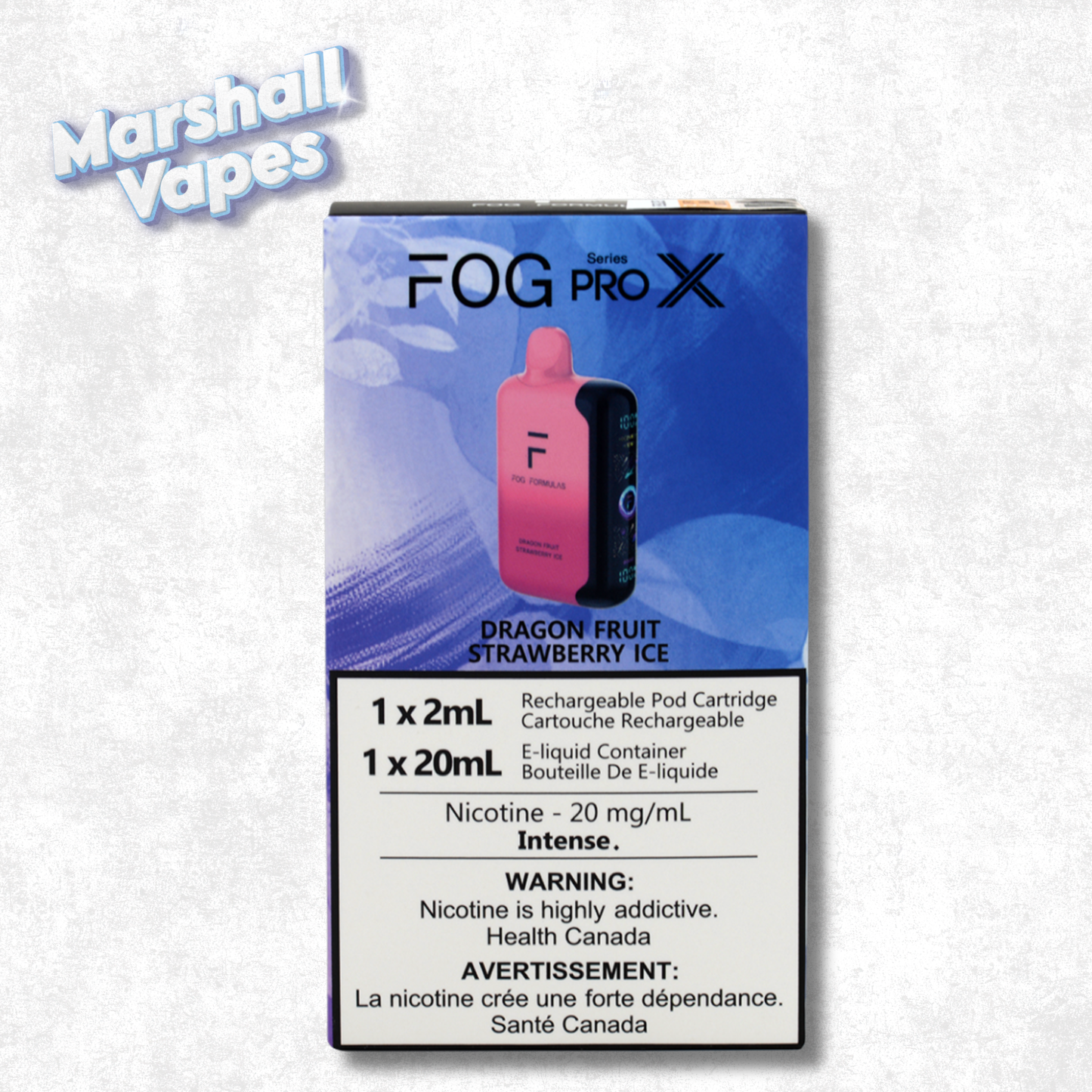 Fog Pro X Series – Dragonfruit Strawberry Ice