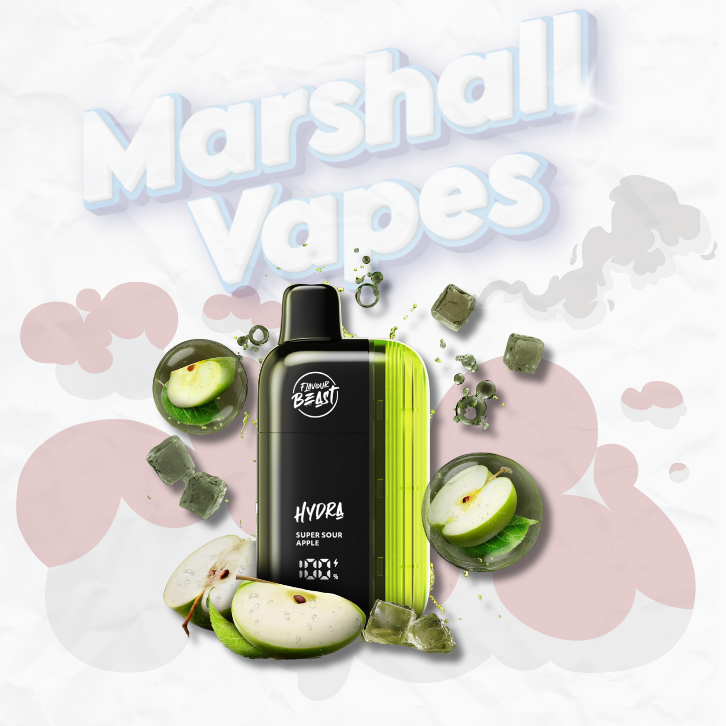 Flavour Beast Hydra 18k Disposable - Super Sour Apple