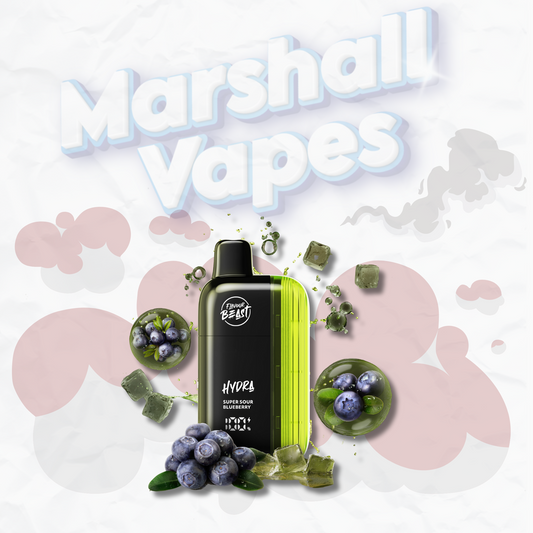Flavour Beast Hydra 18k Disposable - Super Sour Blueberry