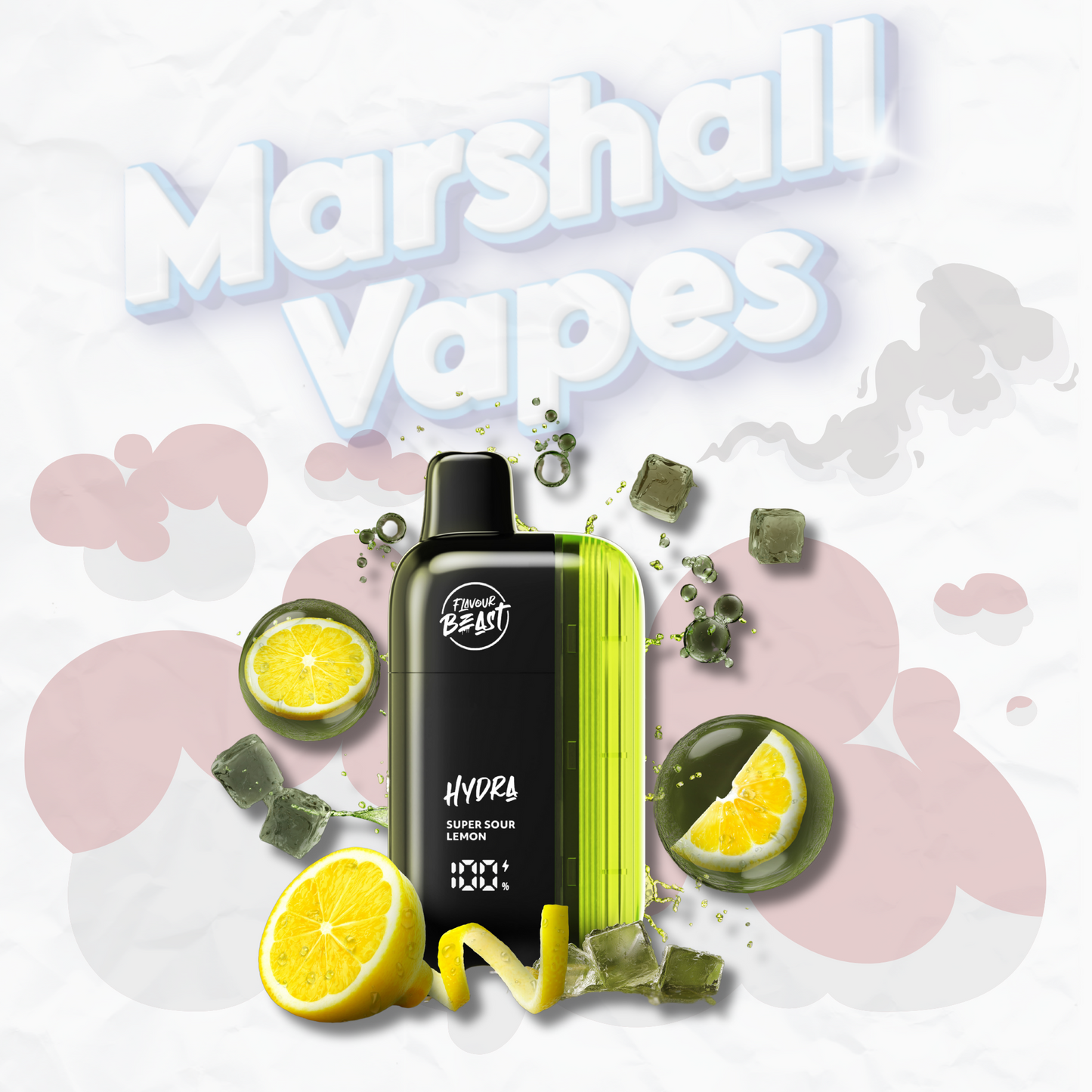 Flavour Beast Hydra 18k Disposable - Super Sour Lemon