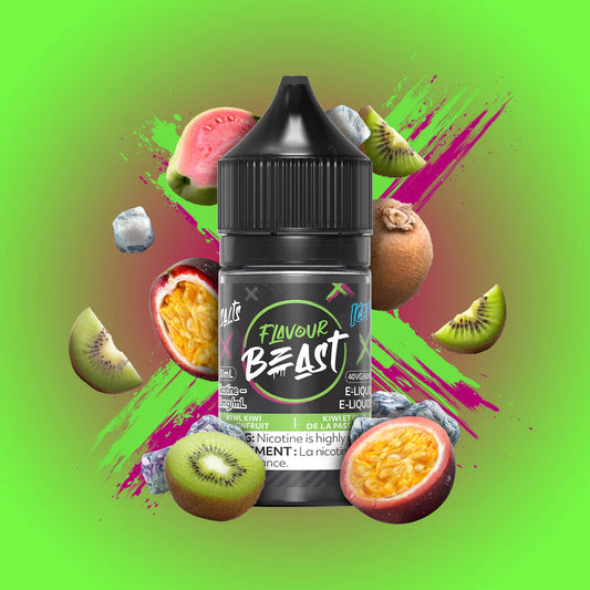 Beast Salt Kewl Kiwi Passionfruit Iced
