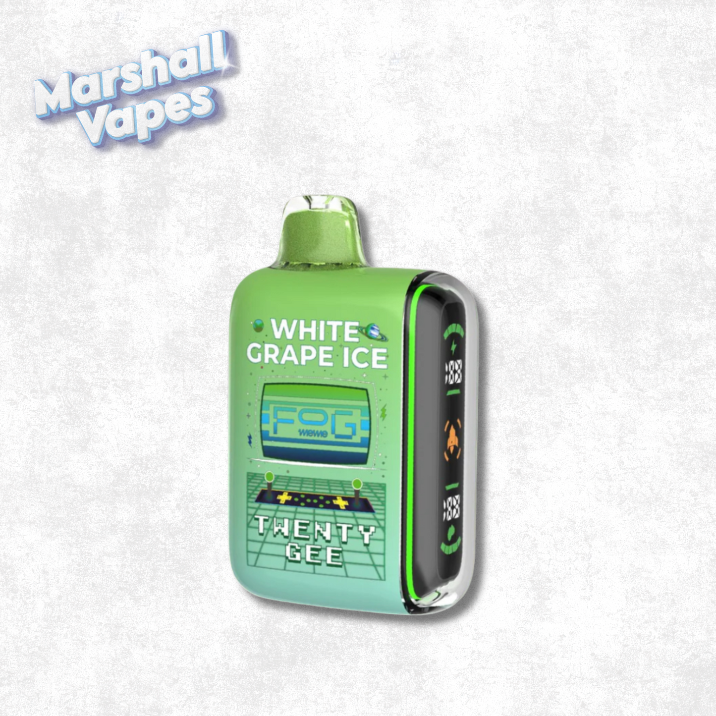 Fog Meme 20k Disposable - White Grape Ice