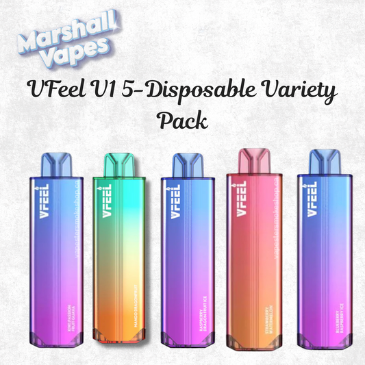 VFEEL V1 5-Pack Disposable Variety Pack (20mg)