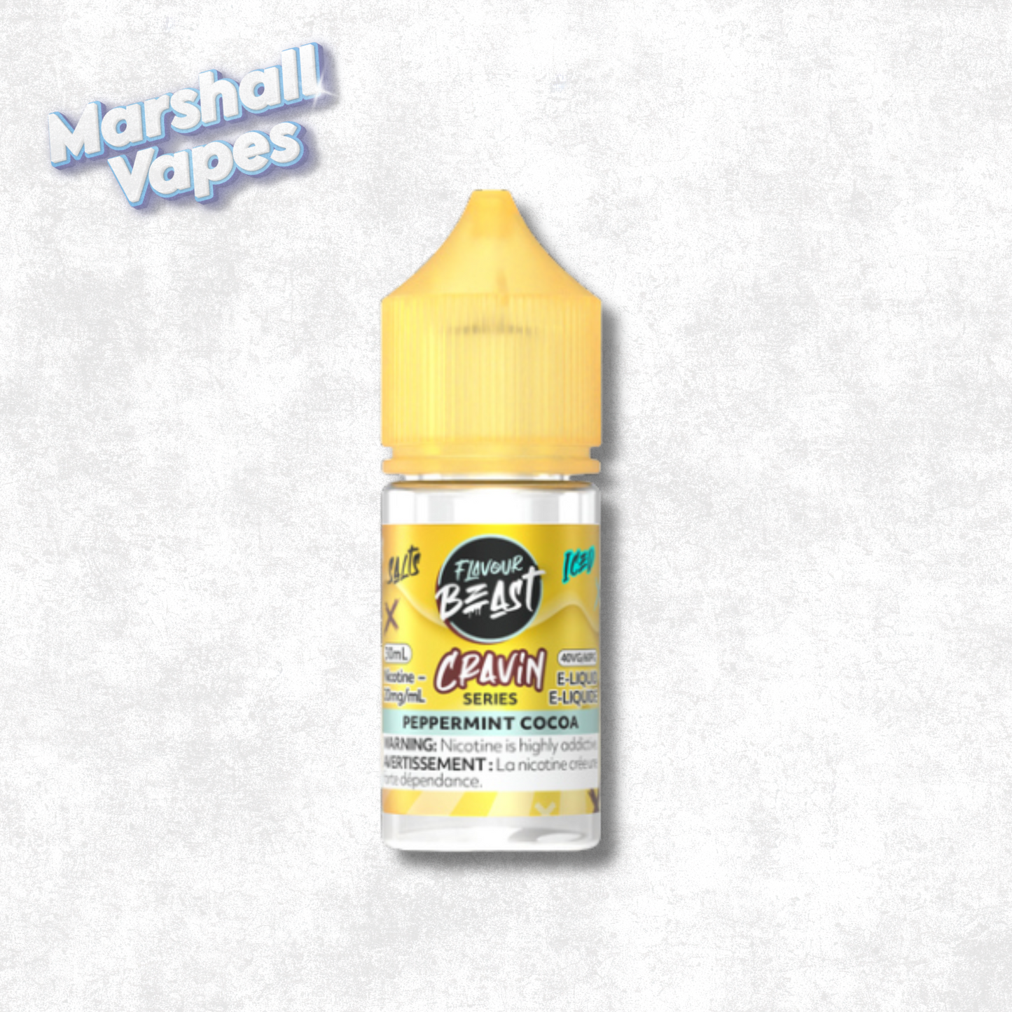 Flavour Beast E-Liquid – Cravin' Peppermint Cocoa Iced