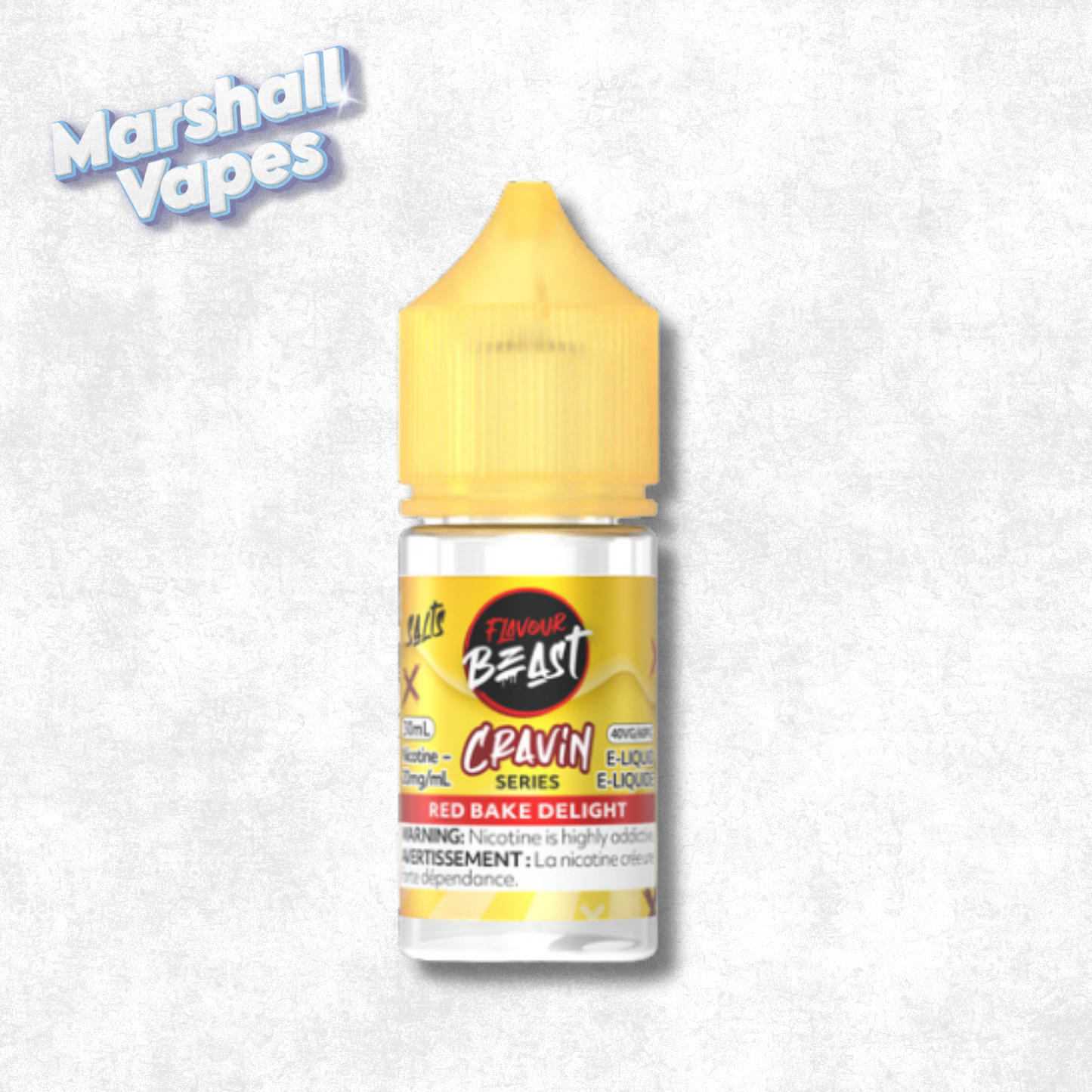 Flavour Beast E-Liquid – Cravin' Red Bake Delight