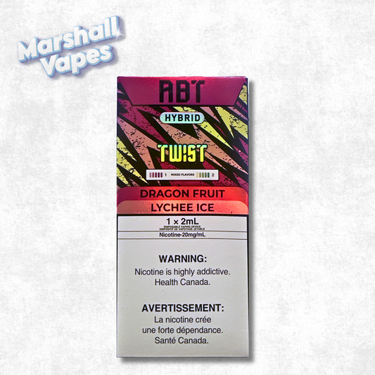 ABT TWIST Disposable – Dragon Fruit & Lychee Ice (32,000 Puffs)