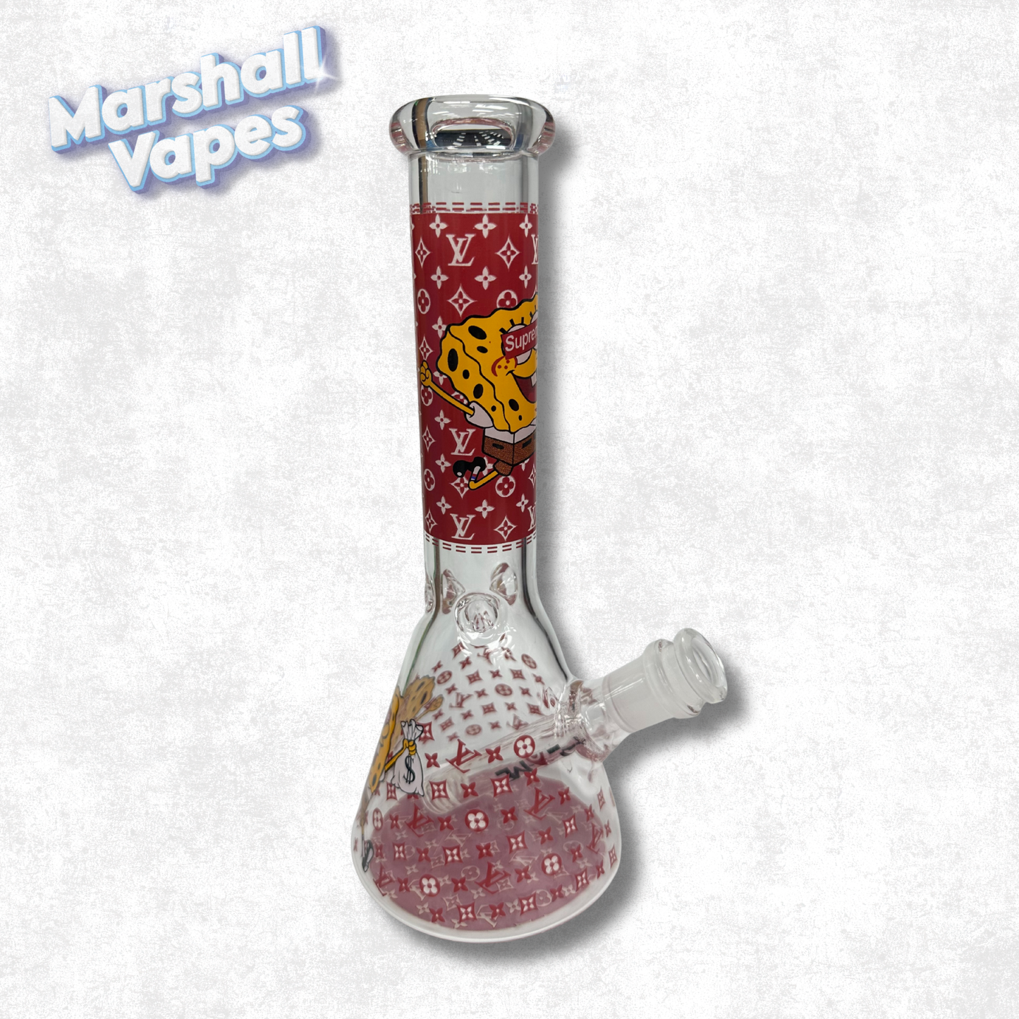 Louis Vuitton X Supreme X SpongeBob Glass Bong