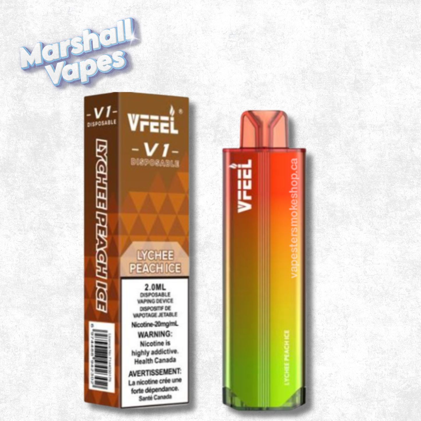 Vfeel Lychee Peach Ice
