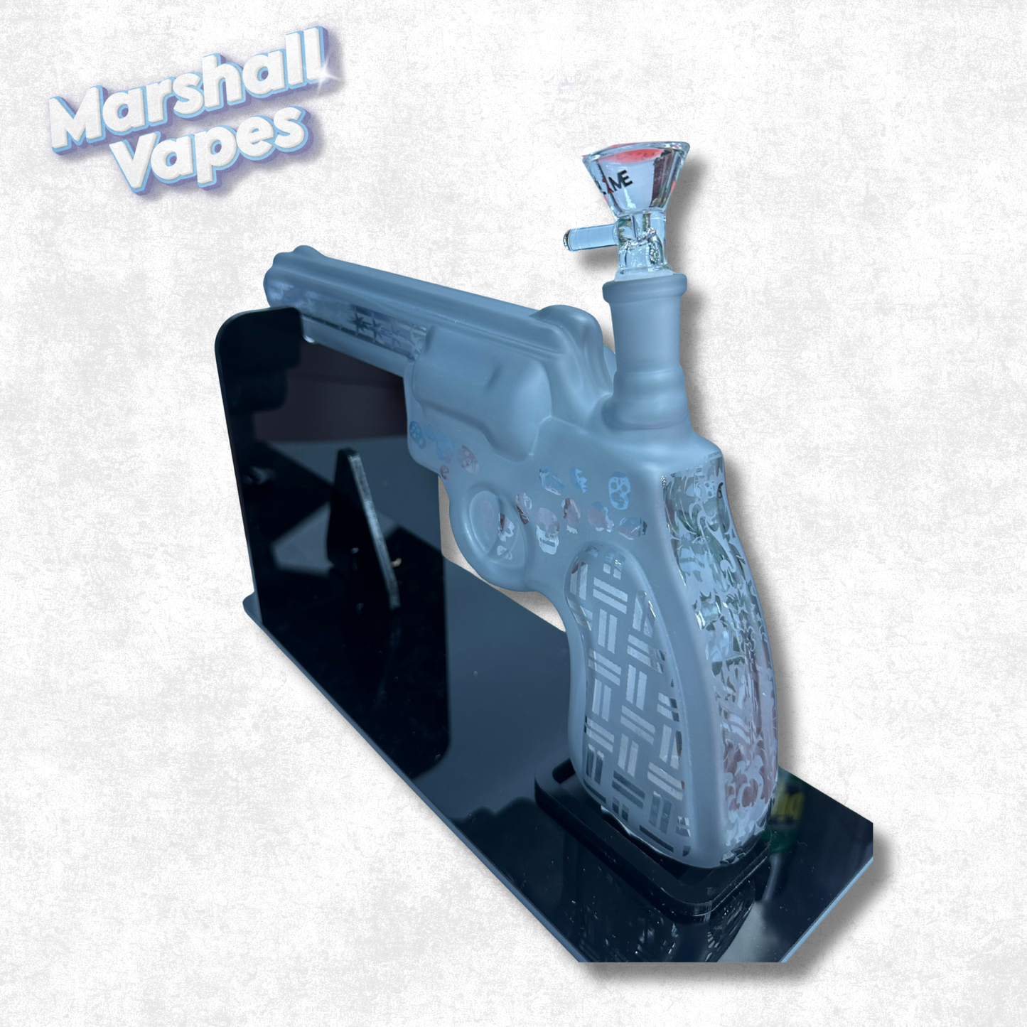 Gun Bong (Stand Included)