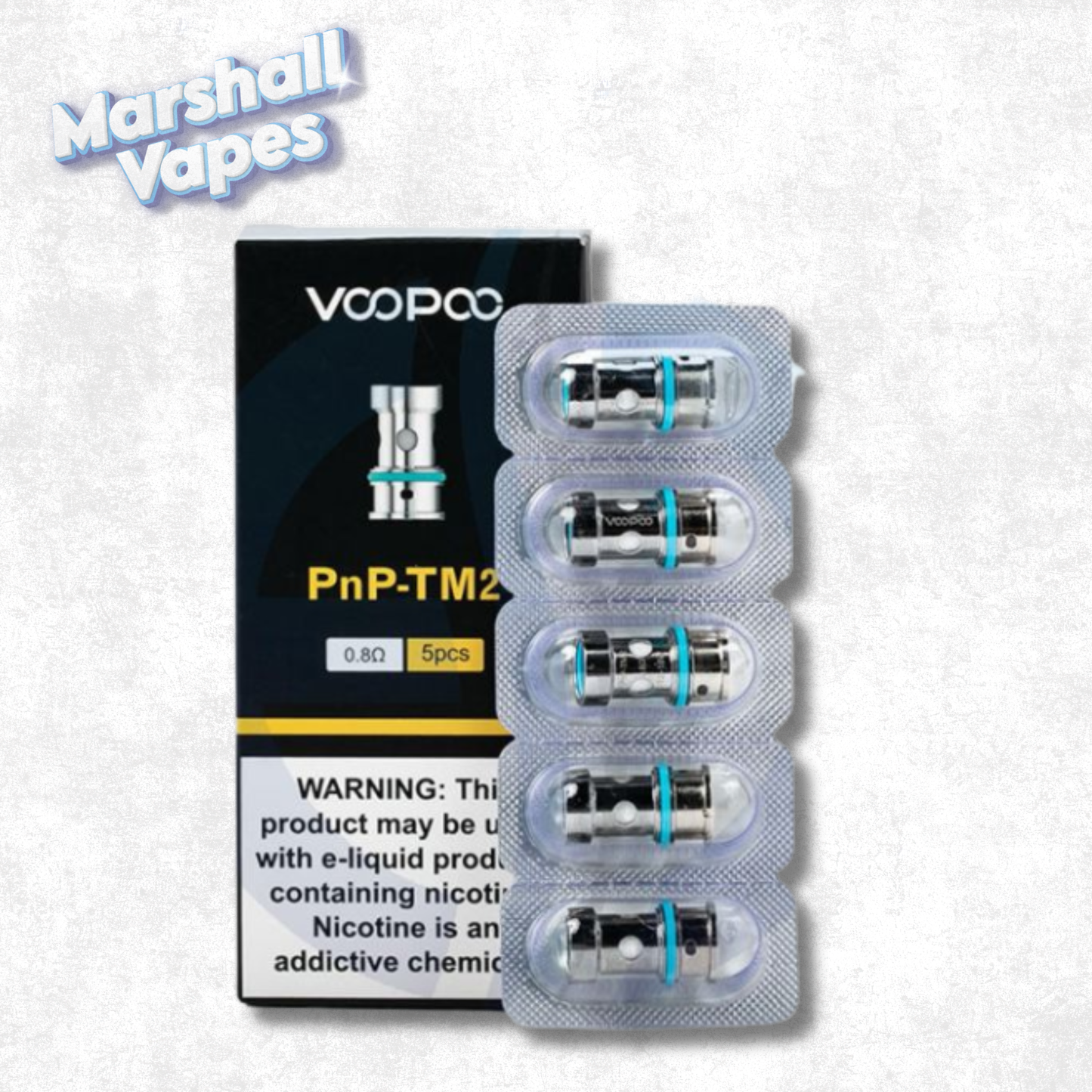 Voopoo PnP-TM2 Coils – 0.8Ω (5 Pack)