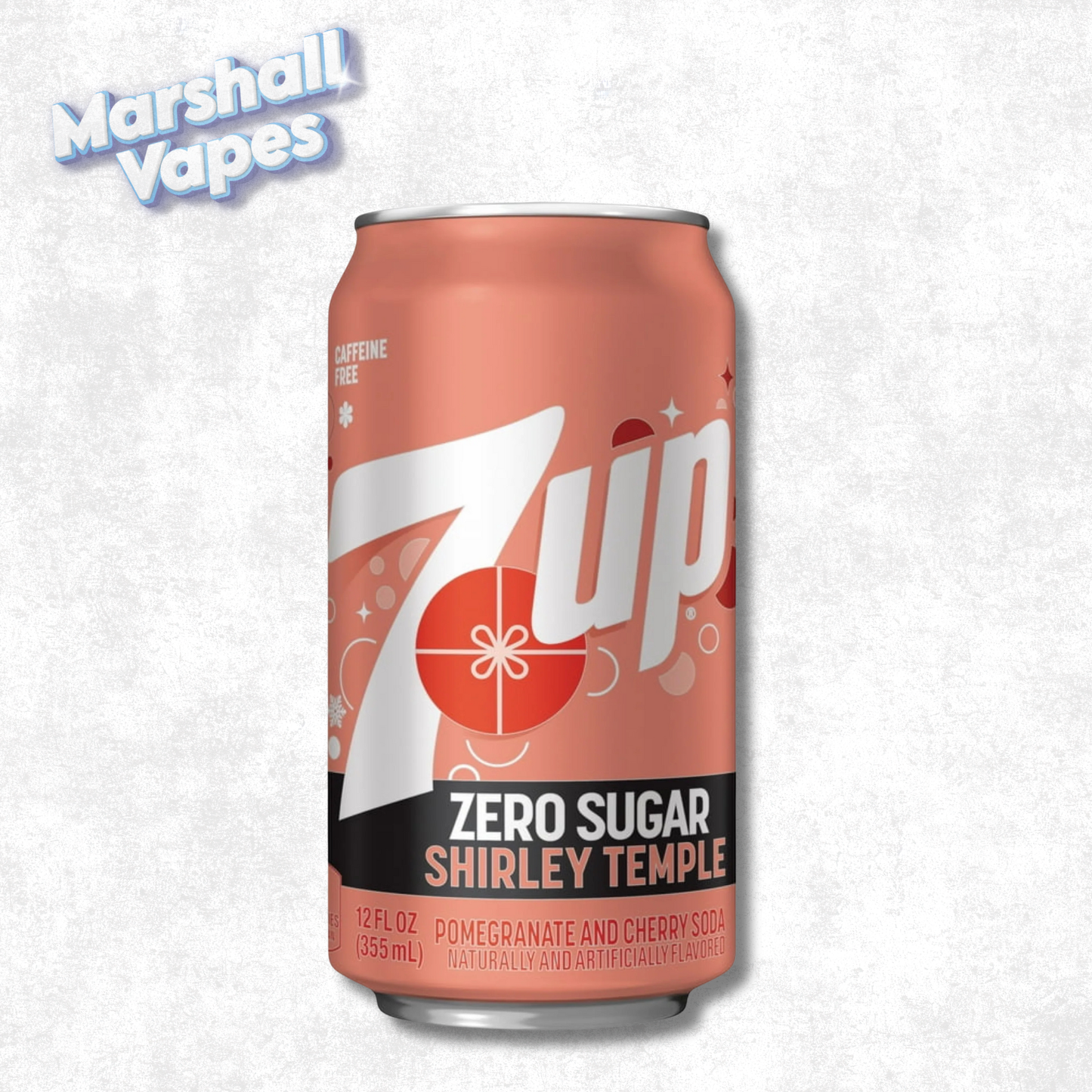 7UP Shirley Temple Zero Sugar – 355mL Can