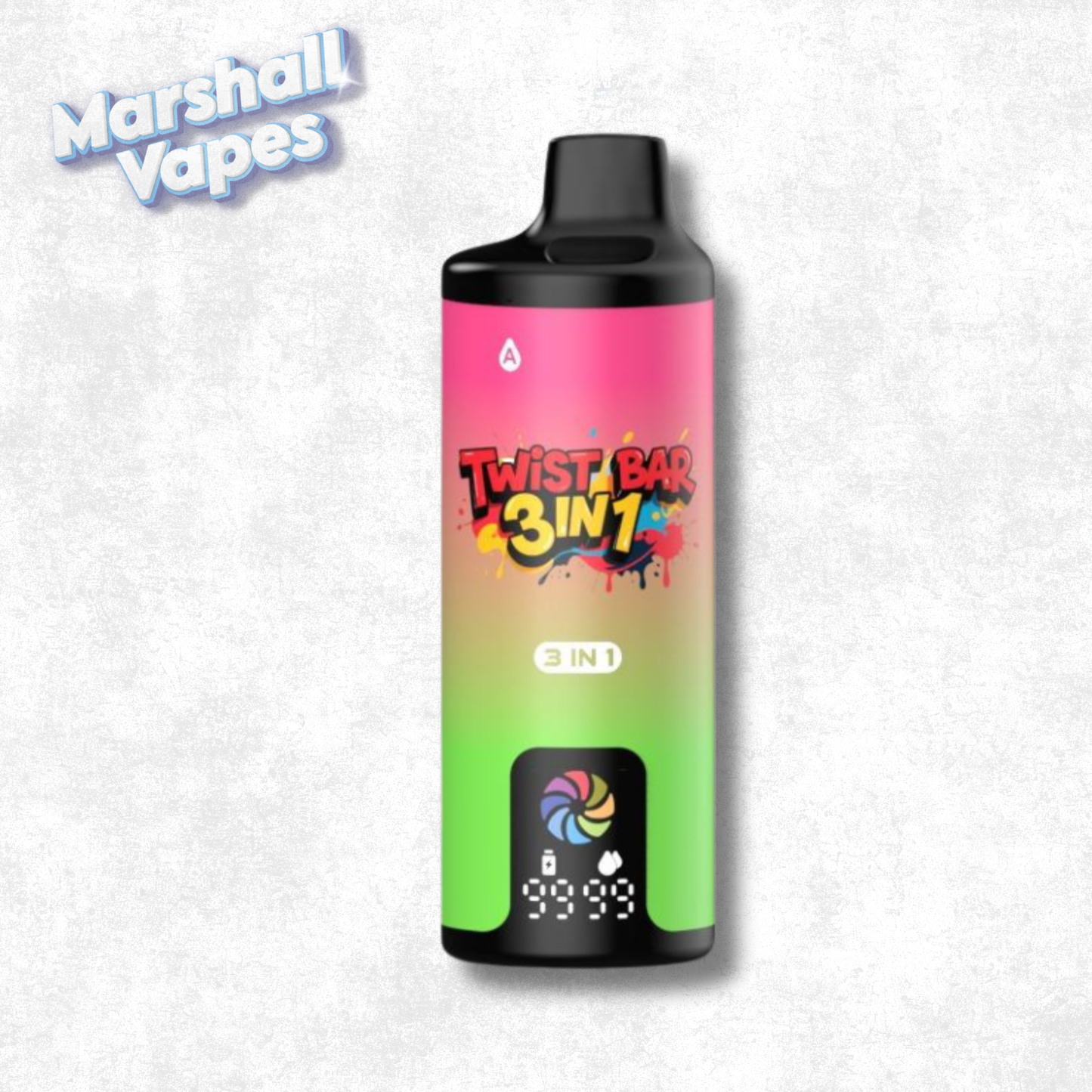 Twist Bar 3-in-1 – Guava Ice + Kiwi Passionfruit + Strawberry Kiwi