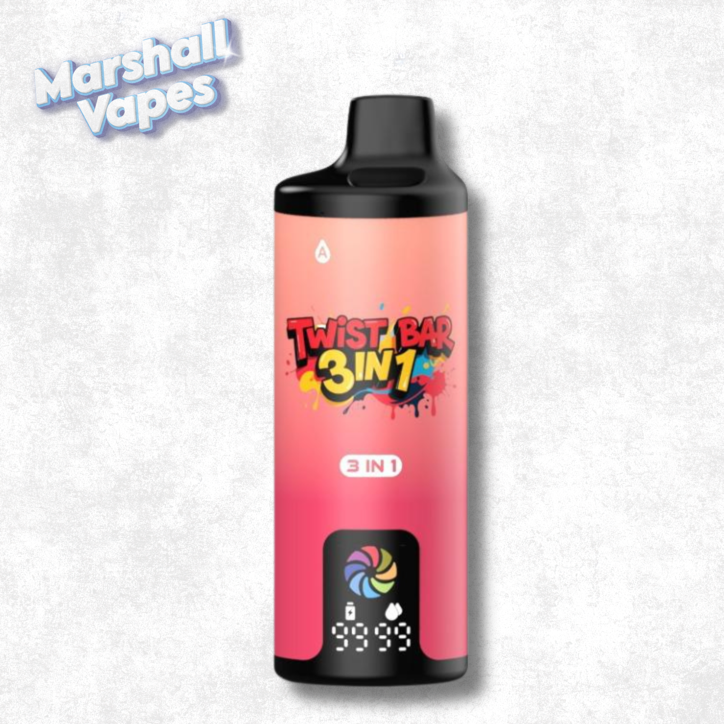 Twist Bar 3-in-1 – Strawberry Lychee Watermelon + Lychee Watermelon Ice + Lychee Mango Ice