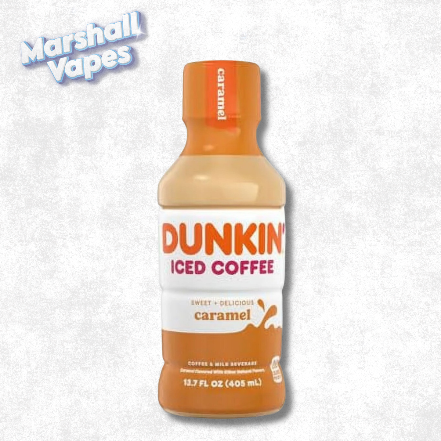 Dunkin’ Iced Coffee – Sweet & Delicious Caramel (405mL Bottle)