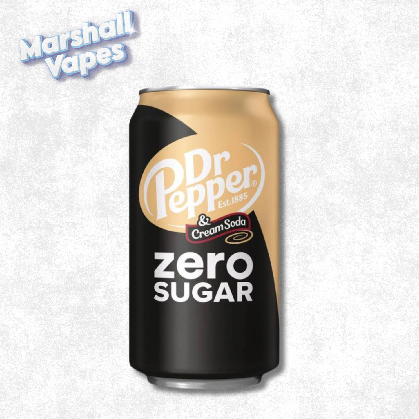 Dr Pepper & Cream Soda Zero Sugar (355ml) – Exotic Soda