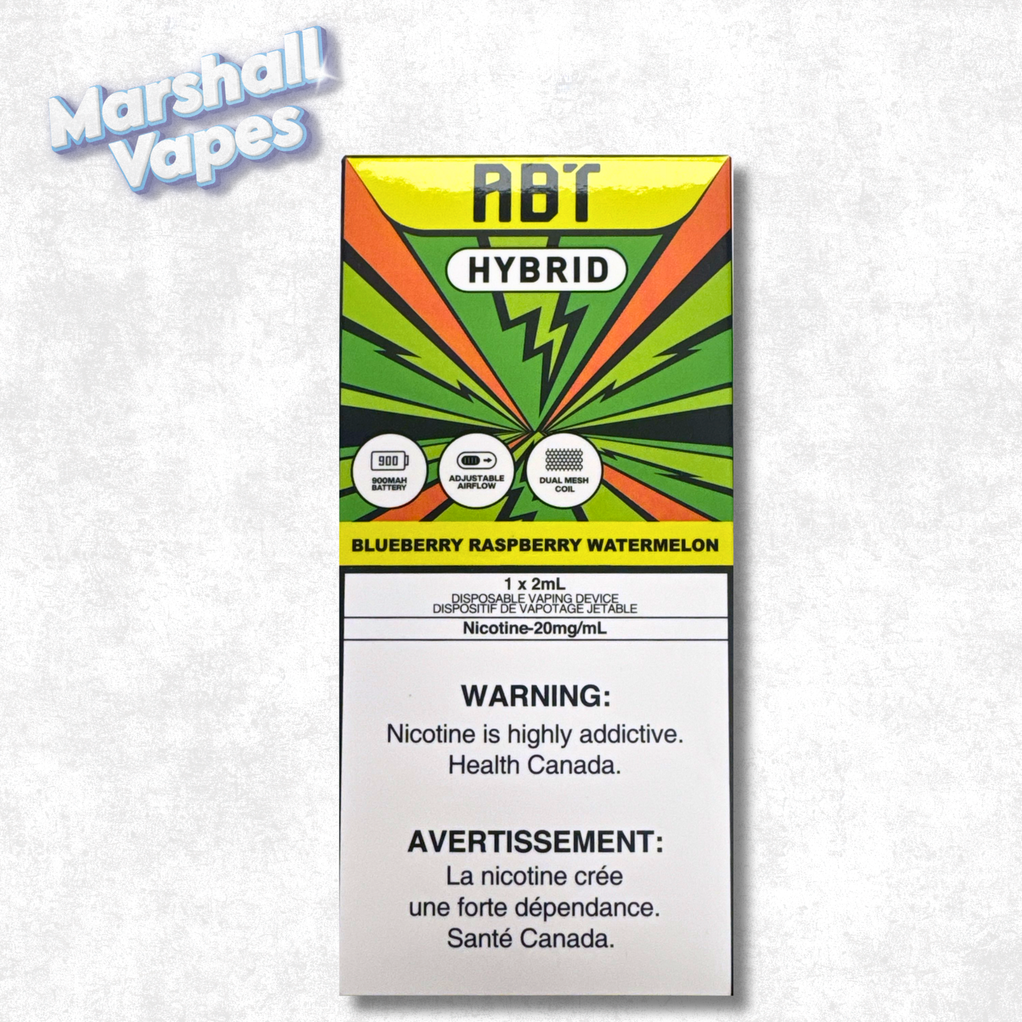 ABT (Formerly G32) Disposable – Blueberry Raspberry Watermelon