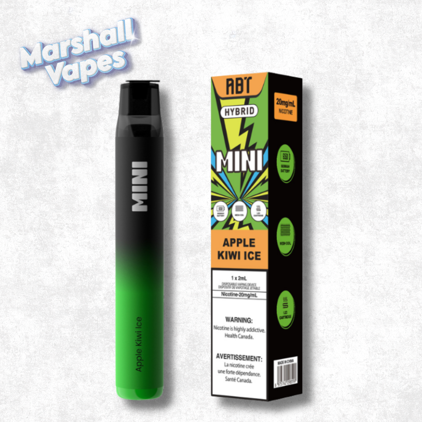 ABT Hybrid Mini Disposable – Apple Kiwi Ice