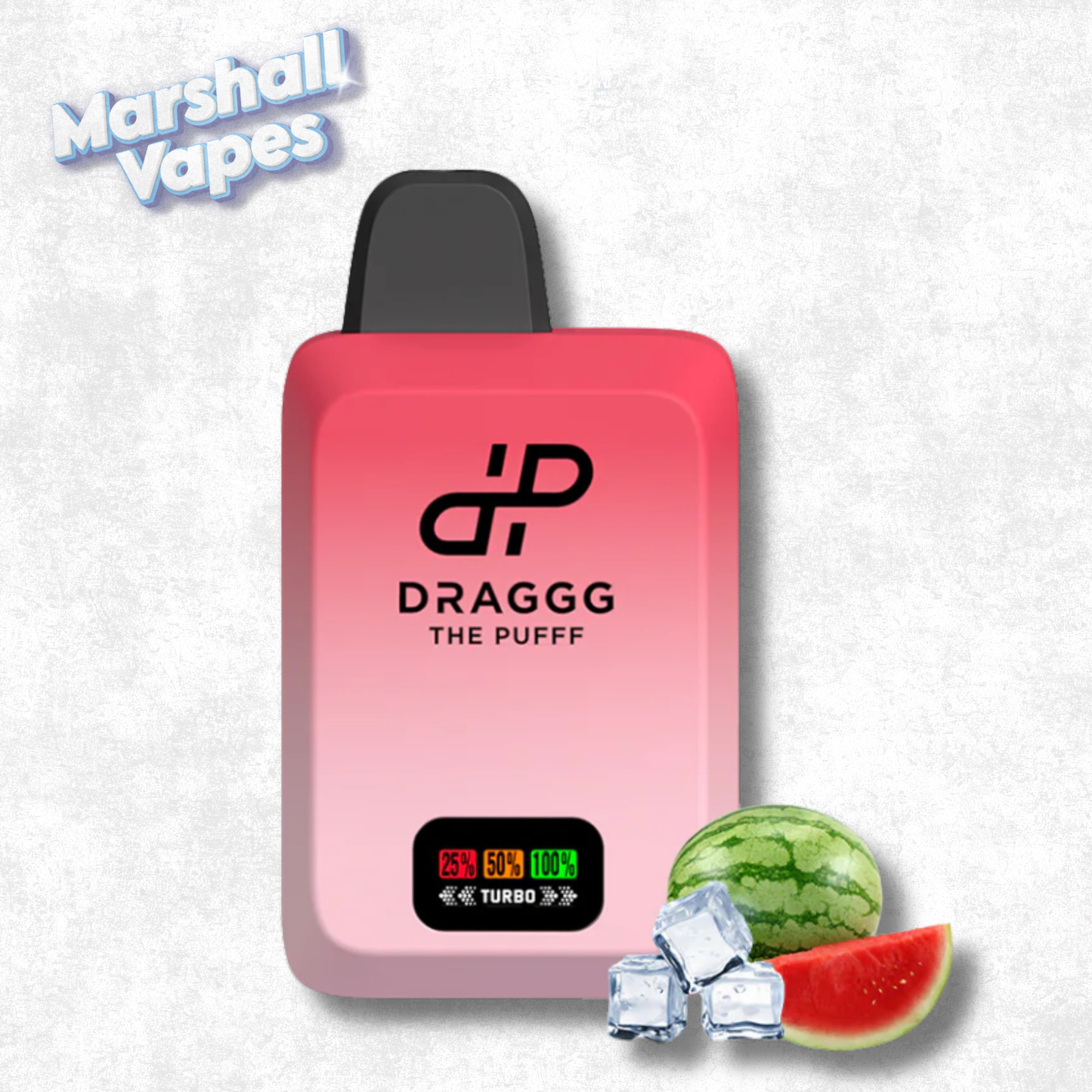 Draggg Mini 2000 Watermelon Ice Disposable
