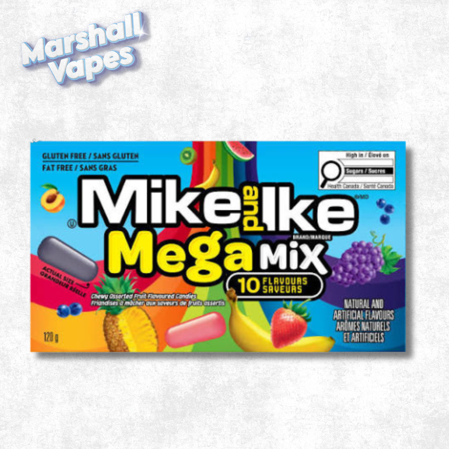 Mike and Ike Mega Mix 120g