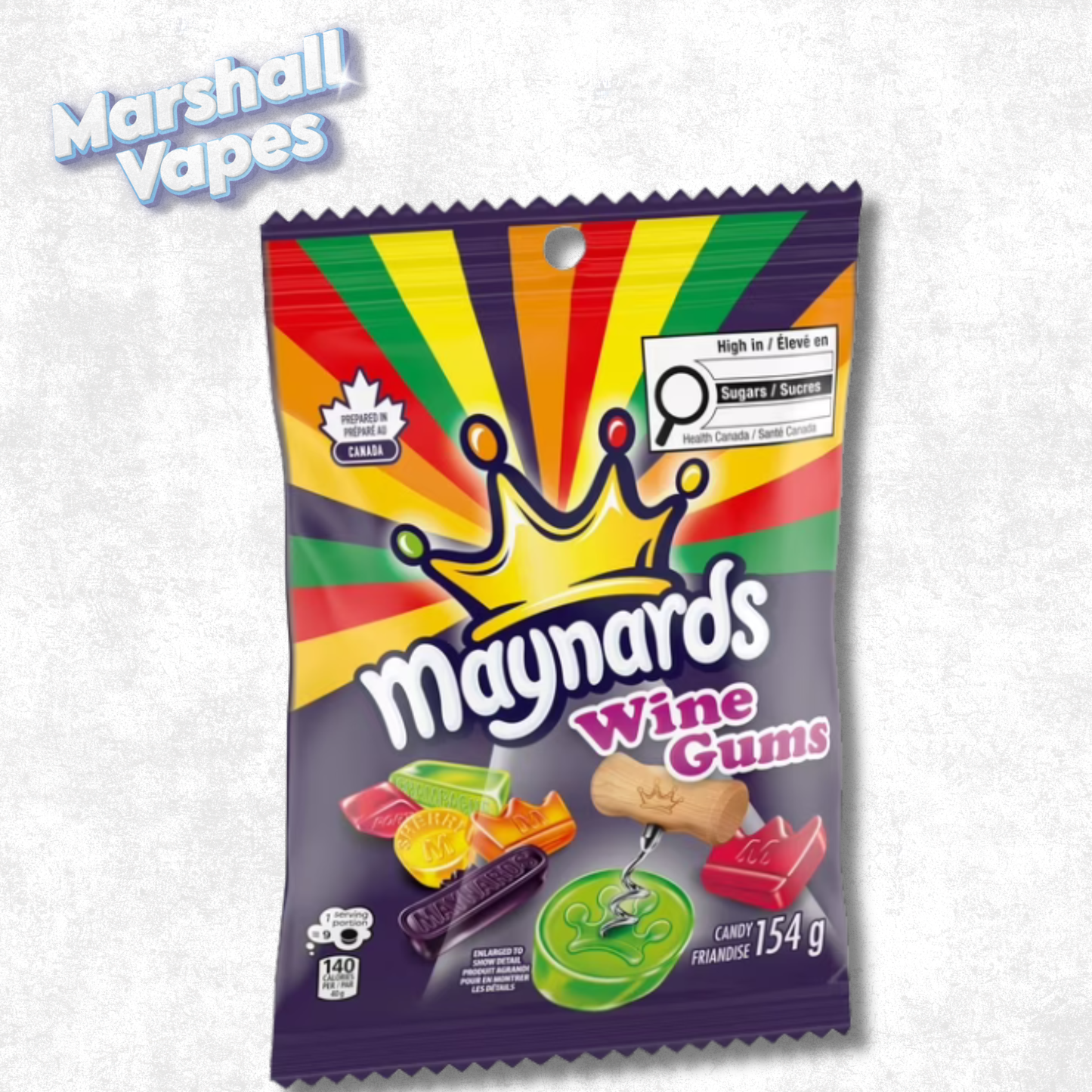 Maynards Wine Gums 154g