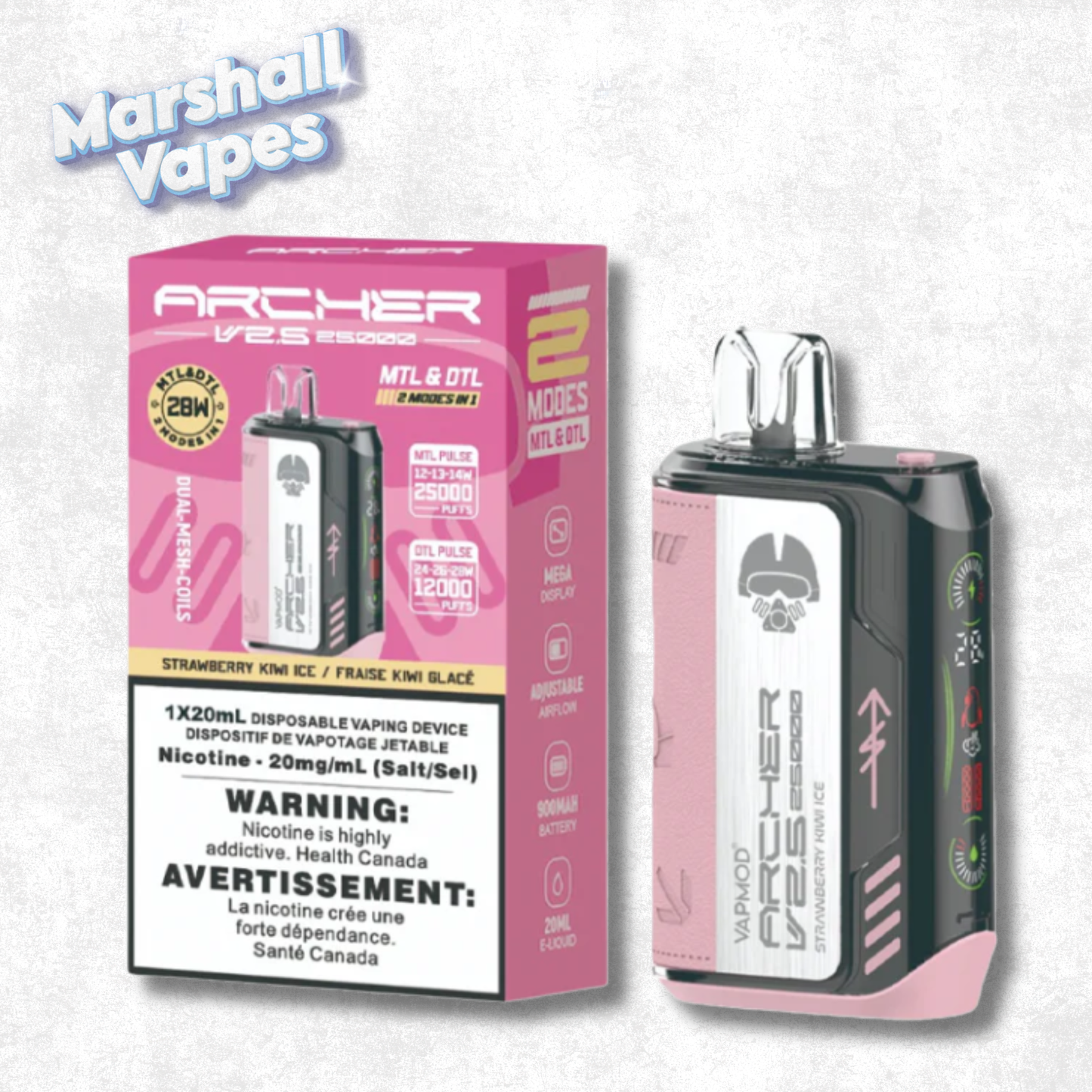 Sniper Disposable – Strawberry Kiwi Ice