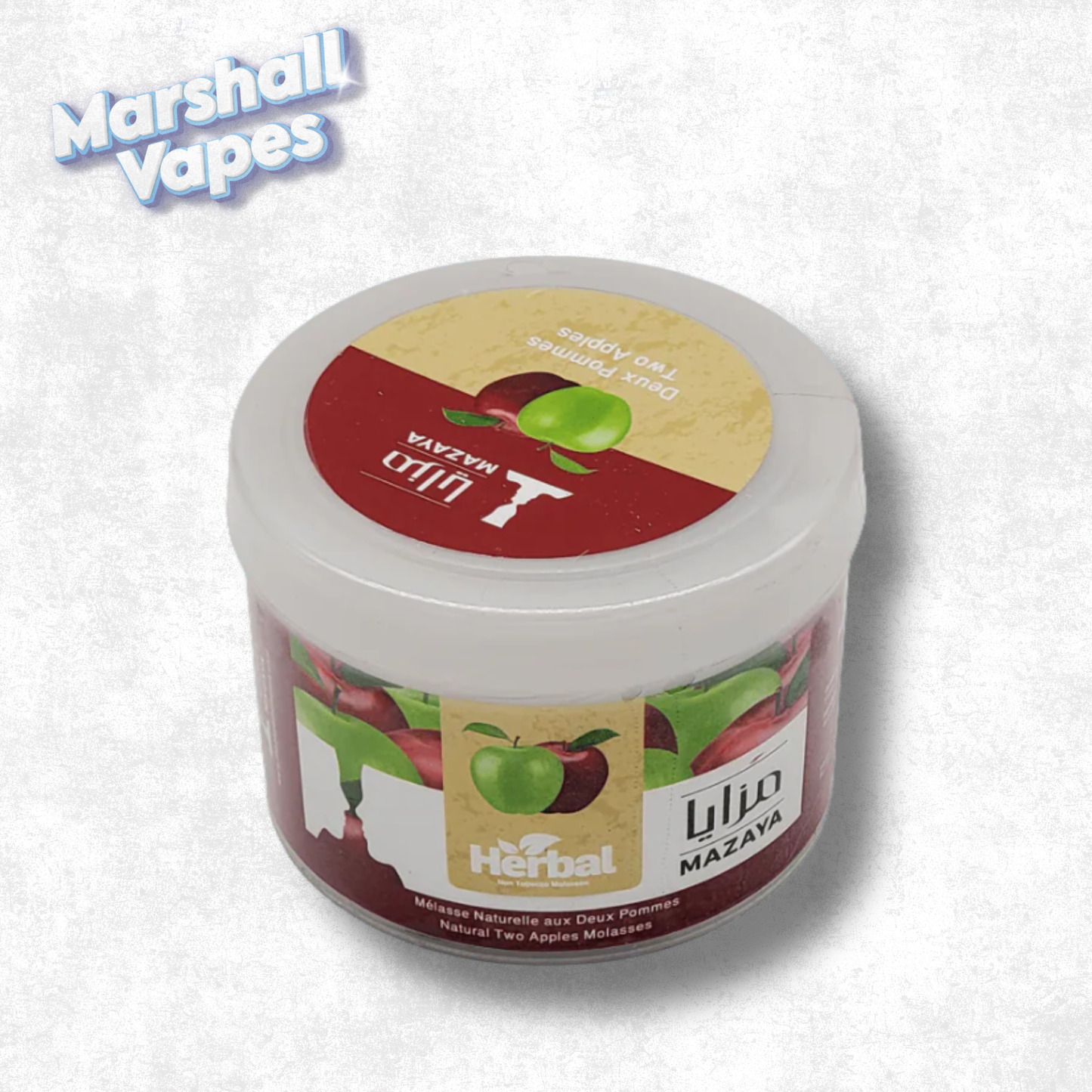 Mazaya Non Tobacco Molasses Double Apple with Mint