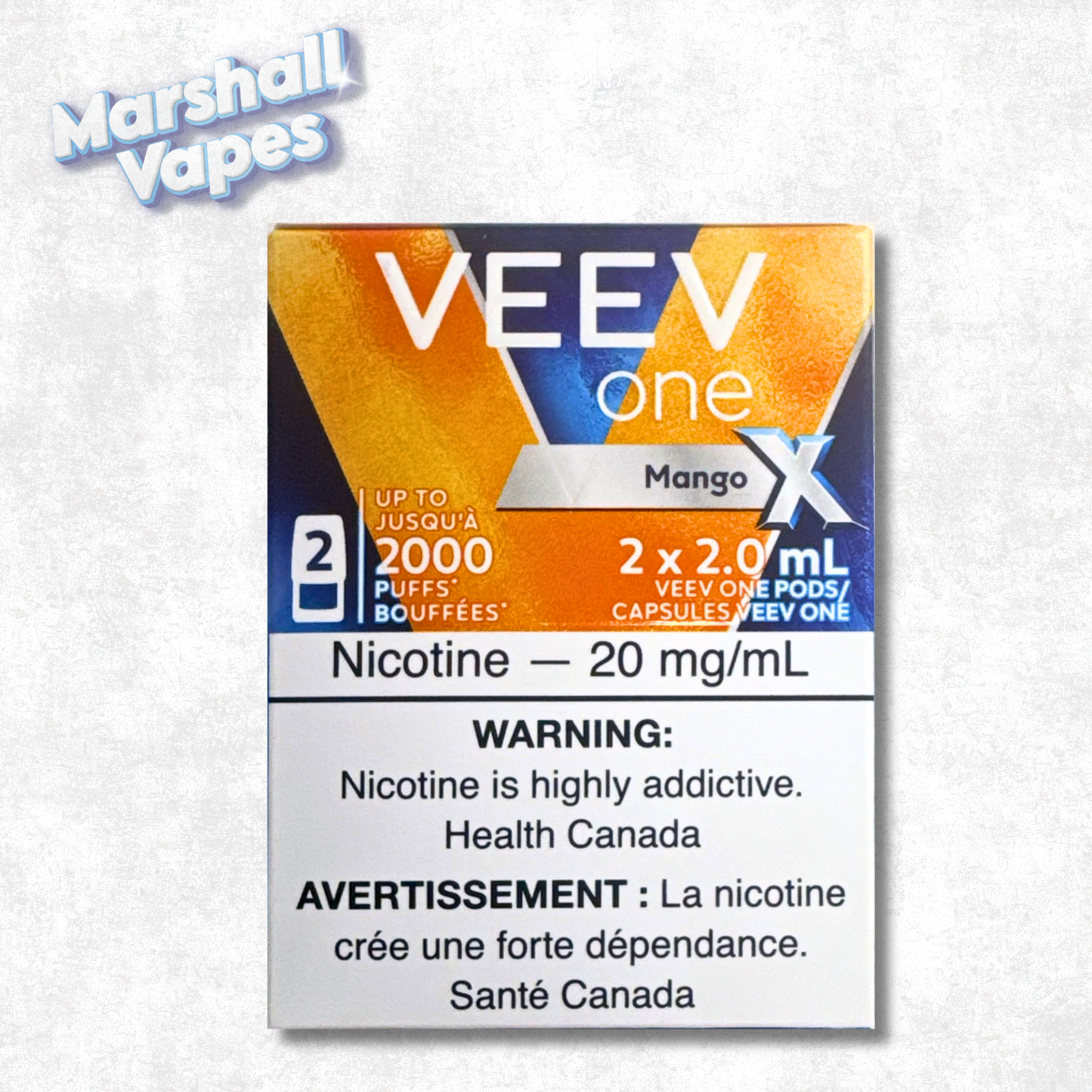VEEV One Mango 20mg 2 x 2.0 ml