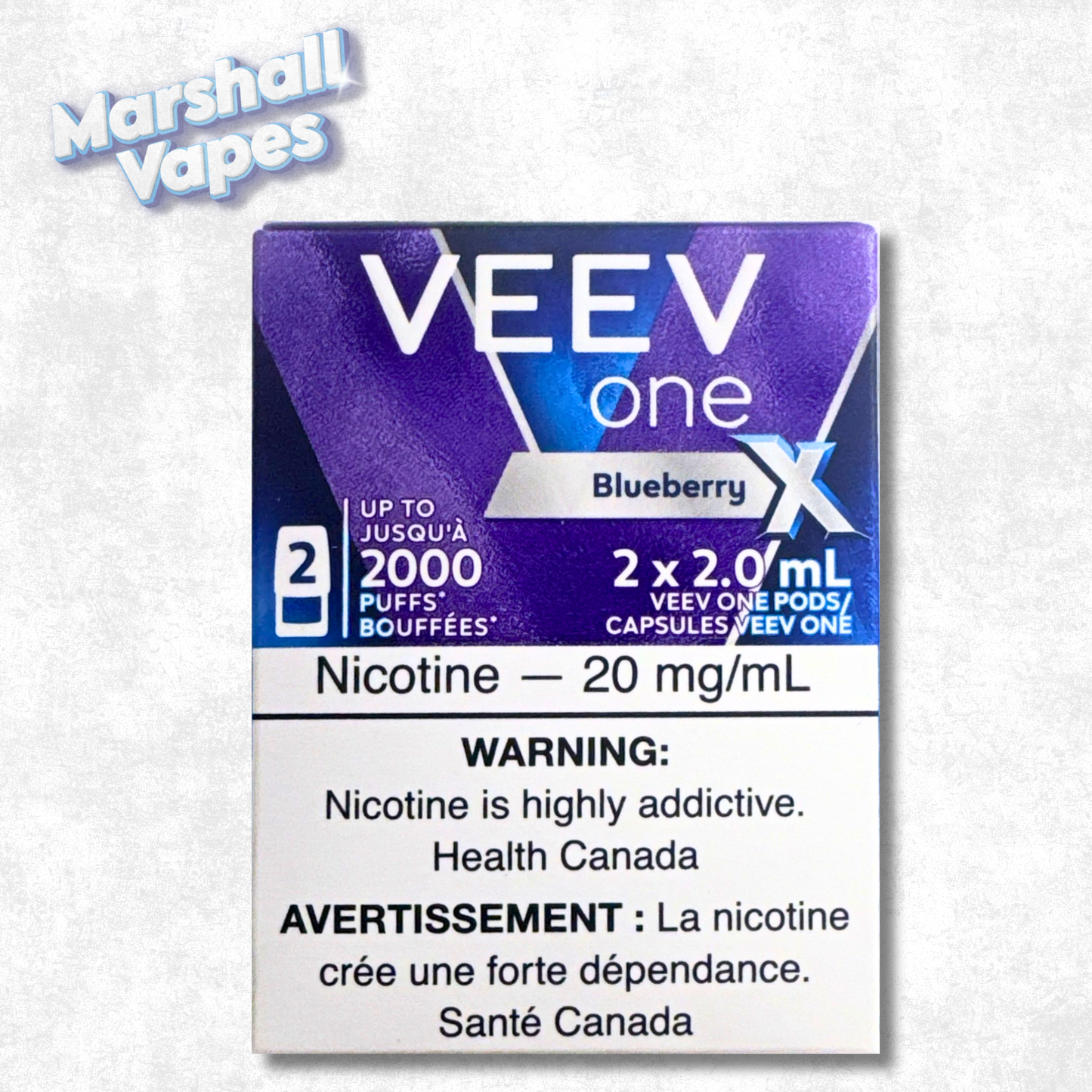 VEEV One Blueberry 20mg 2 x 2.0 ml