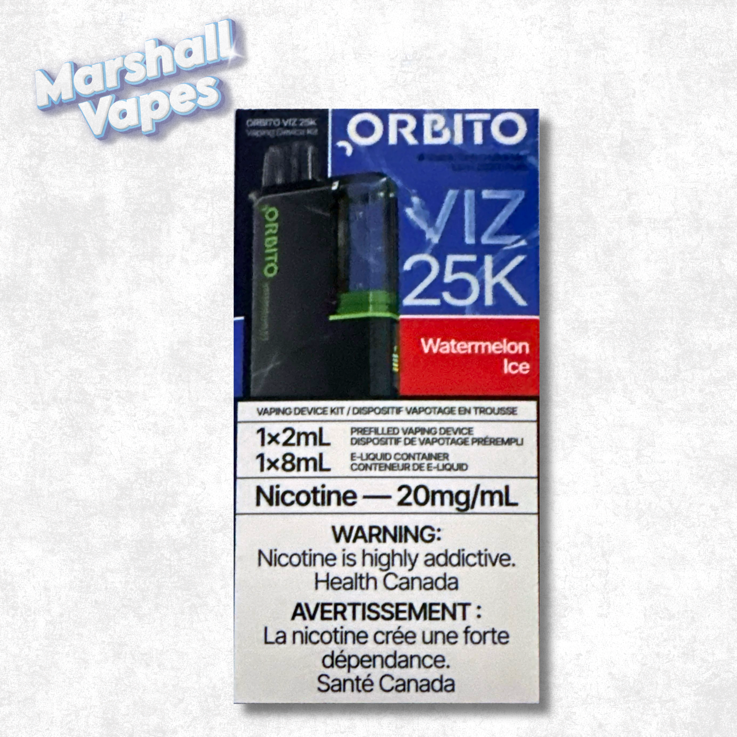 Orbito Viz 25K - Watermelon Ice