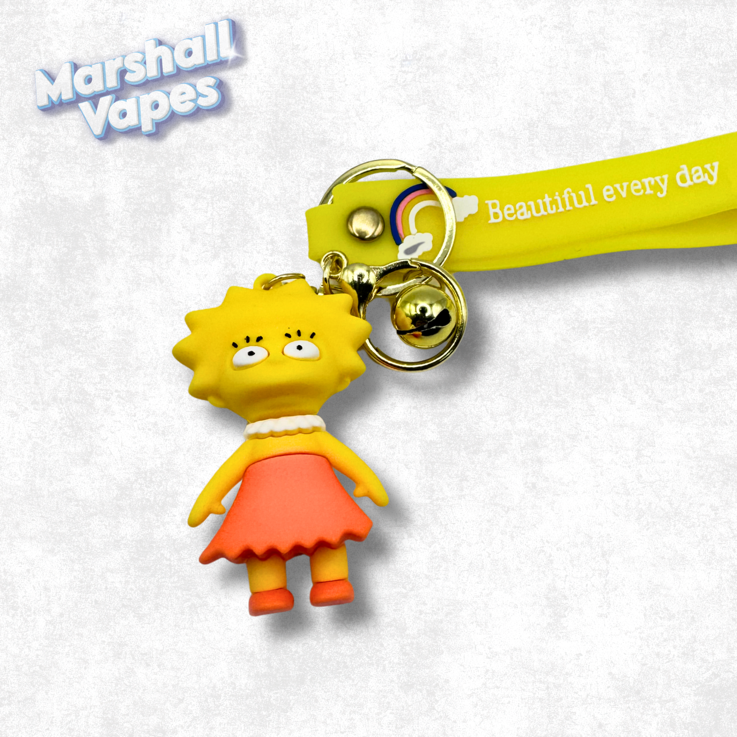 Simpsons Character Keychains – Novelty Cartoon Keychain