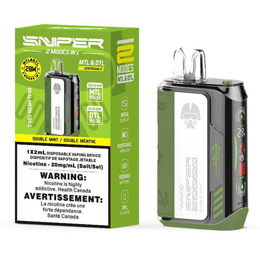 Sniper Disposable - Double Mint