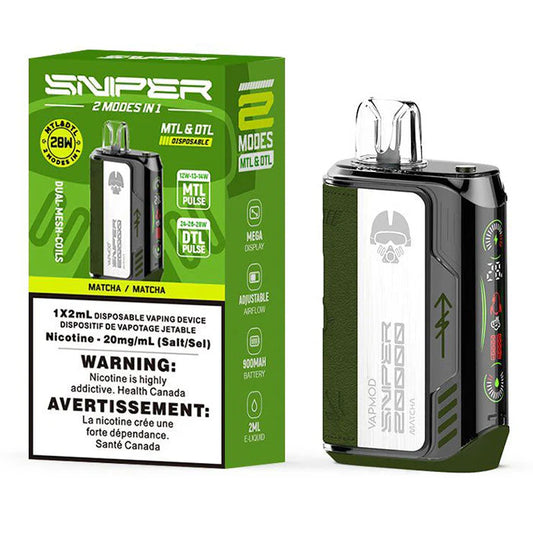 Sniper Disposable - Matcha